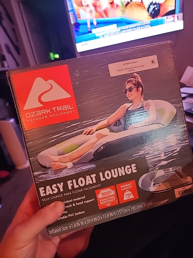 Ozark Trail Easy Float Lounge BRAND NEW