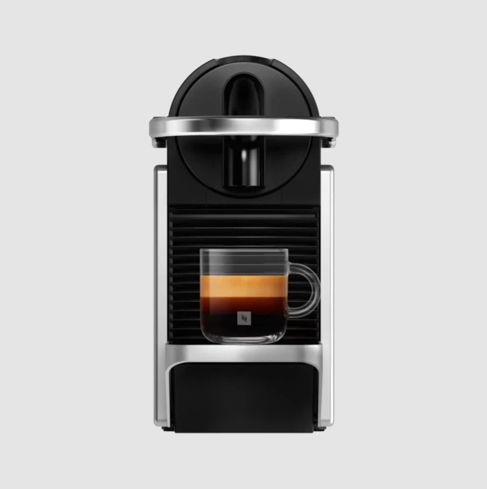 Nespresso Pixie Espresso Machine Silver Redesign