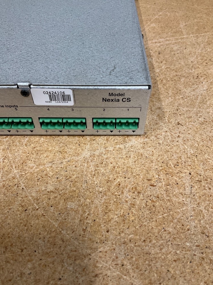 Biamp Nexia CS Digital Signal Processor / Audio Mixer
