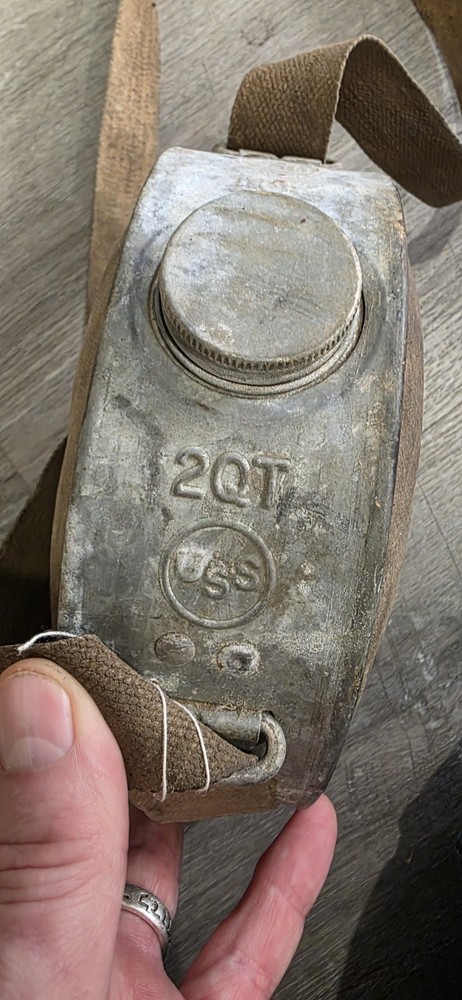 Vintage Us Military Canteen