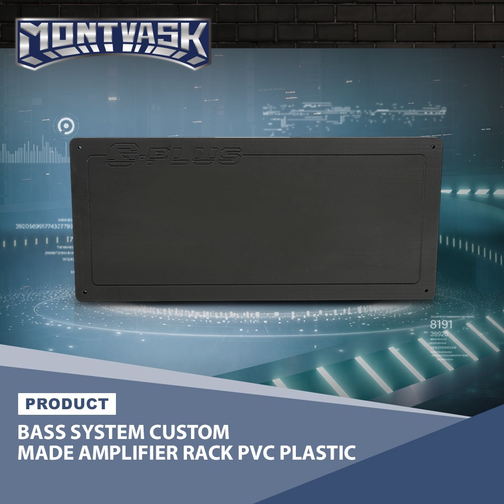 Bass System Custom Made Amplifier Rack 1/2 Pvc Plastic