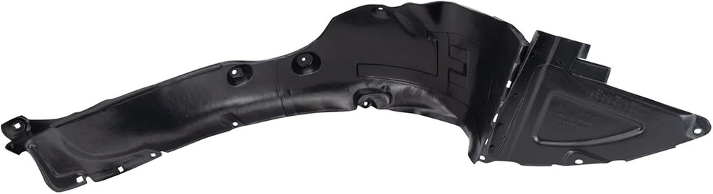 Left Driver Side Inner Fender Liner - Direct Fit Black Plastic 2011-2013