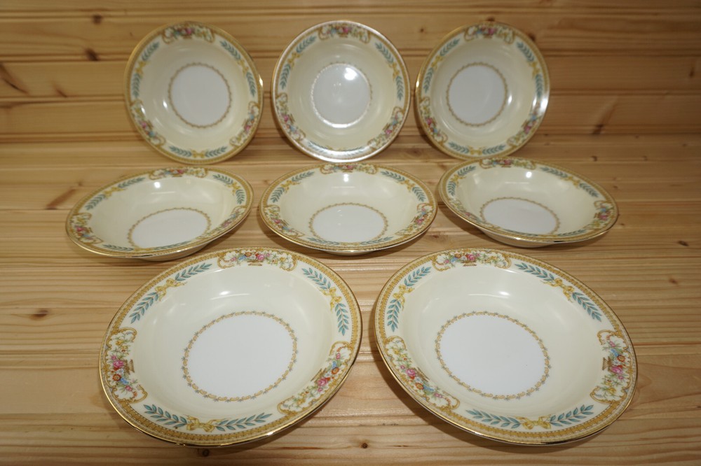 Noritake Tiara (8) Fruit Bowls, 5 3/4"    (S32)