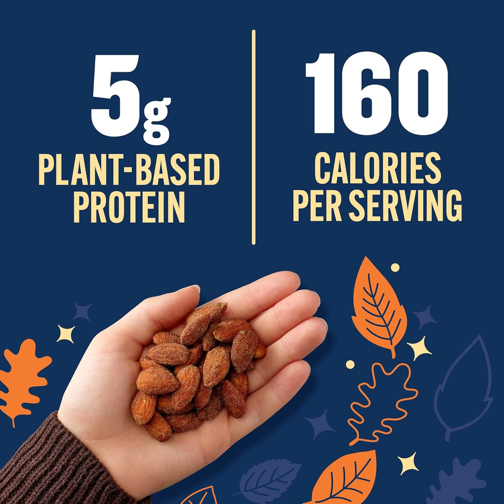 Fall Edition Pumpkin Spice Almonds, Pumpkin Spice Snacks, Cooking & Baking Nuts