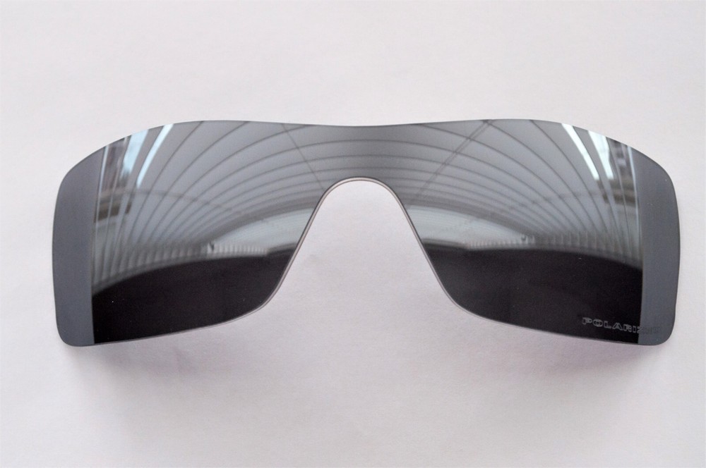 Authentic Oakley Batwolf Black Iridium Polarized Replacement Lens OO9101