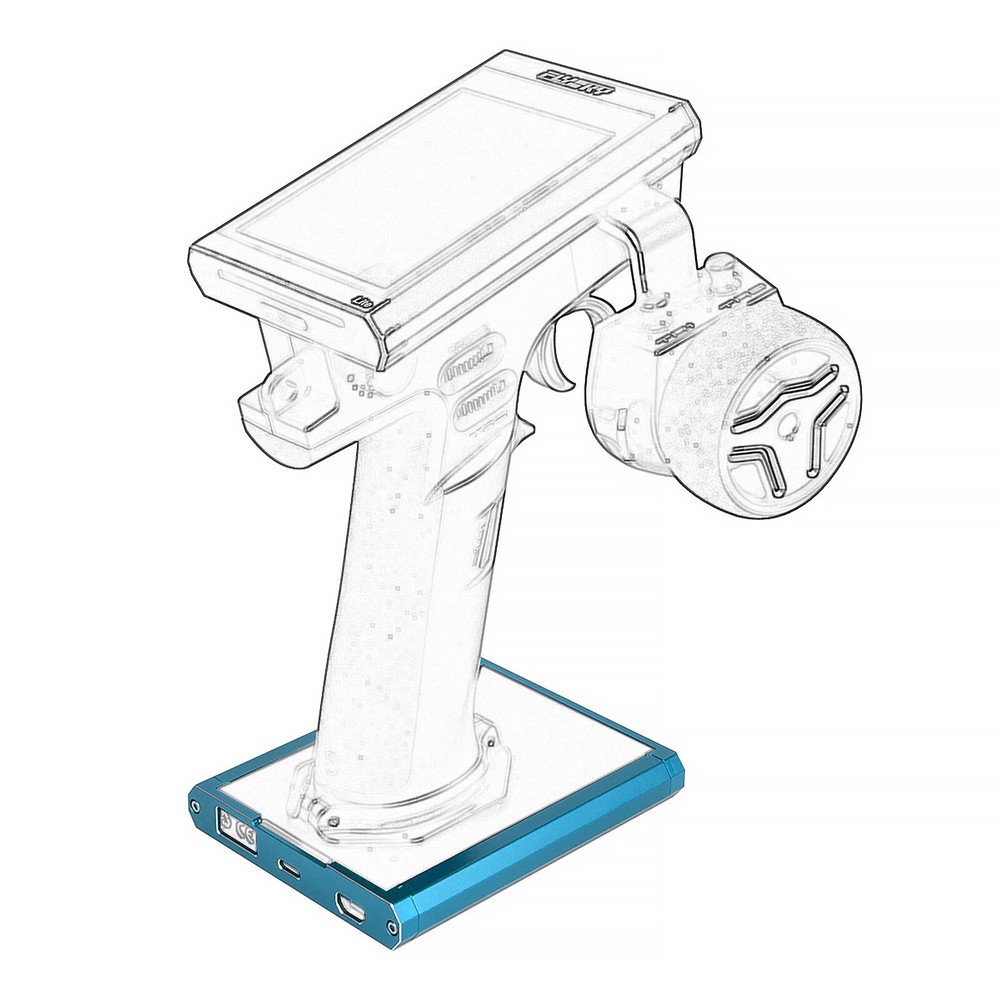 Alu Protector Base Frame for Flysky NB4 Pro/NB4 Lite RC Transmitter Support