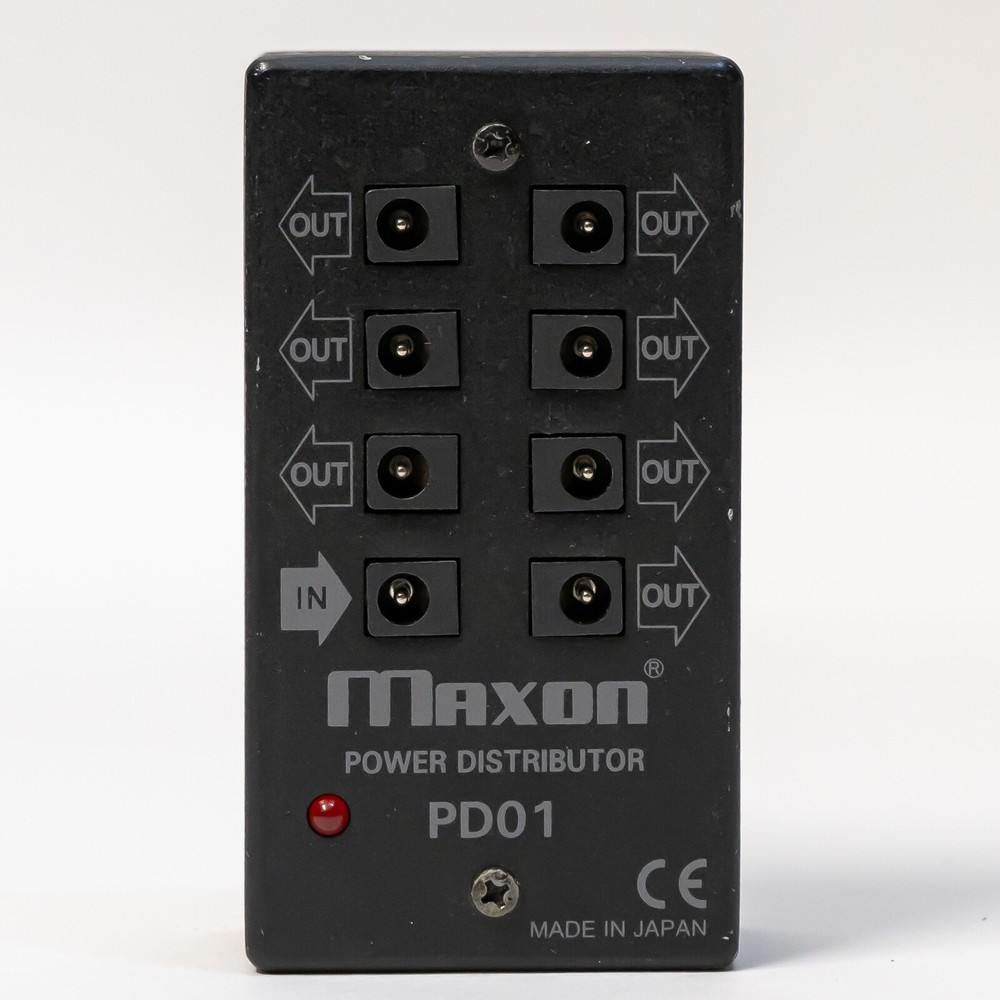 Maxon PD01 Power Distributor with Power Supply and Box