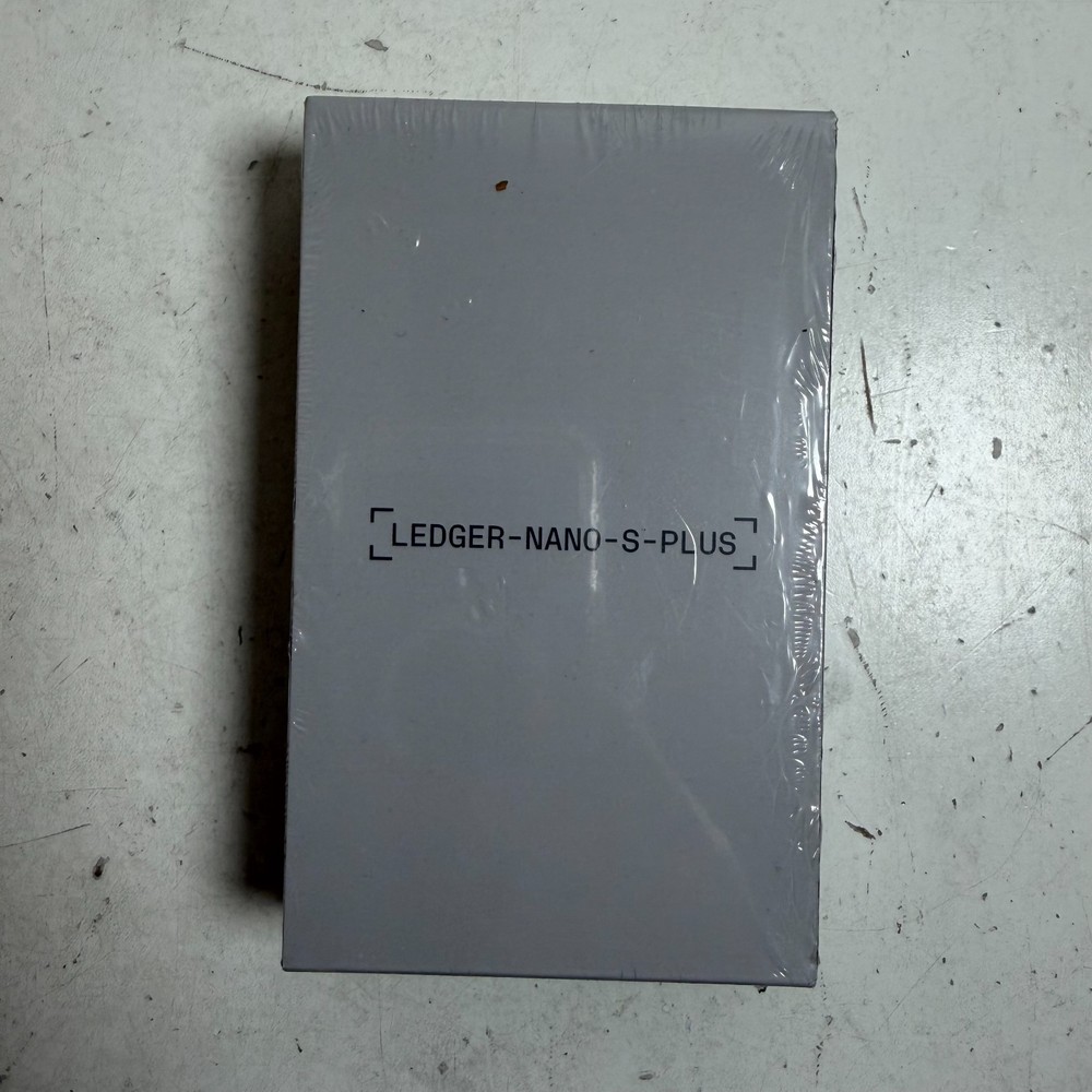 Ledger Nano S Plus USB-C Cryptocurrency Hardware Wallet - Sealed