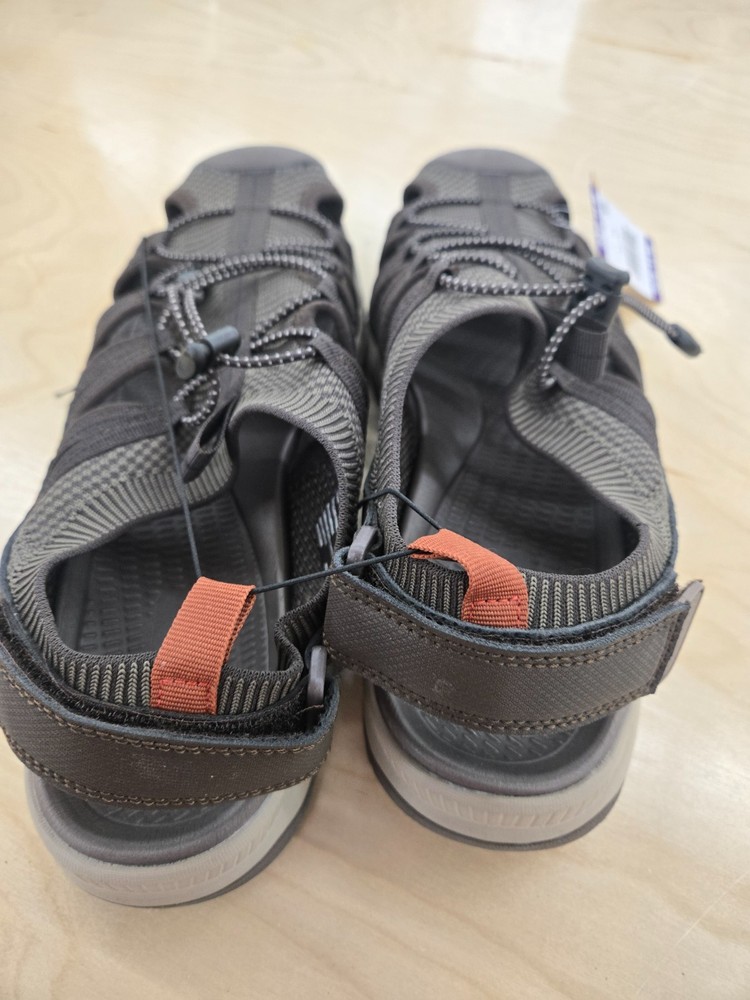 NWT: Eddie Bauer Men's Water Sandals Cedar/Brown Multiple Sizes