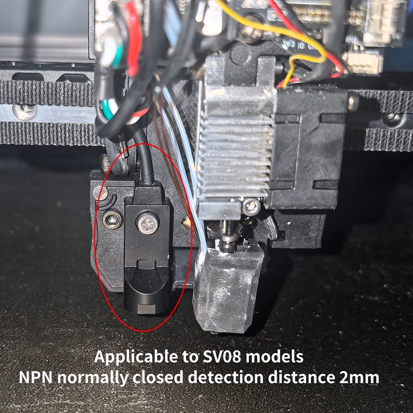 3D Printer Auto Leveling High Precision Capacitive Switch for SV08 Extruder