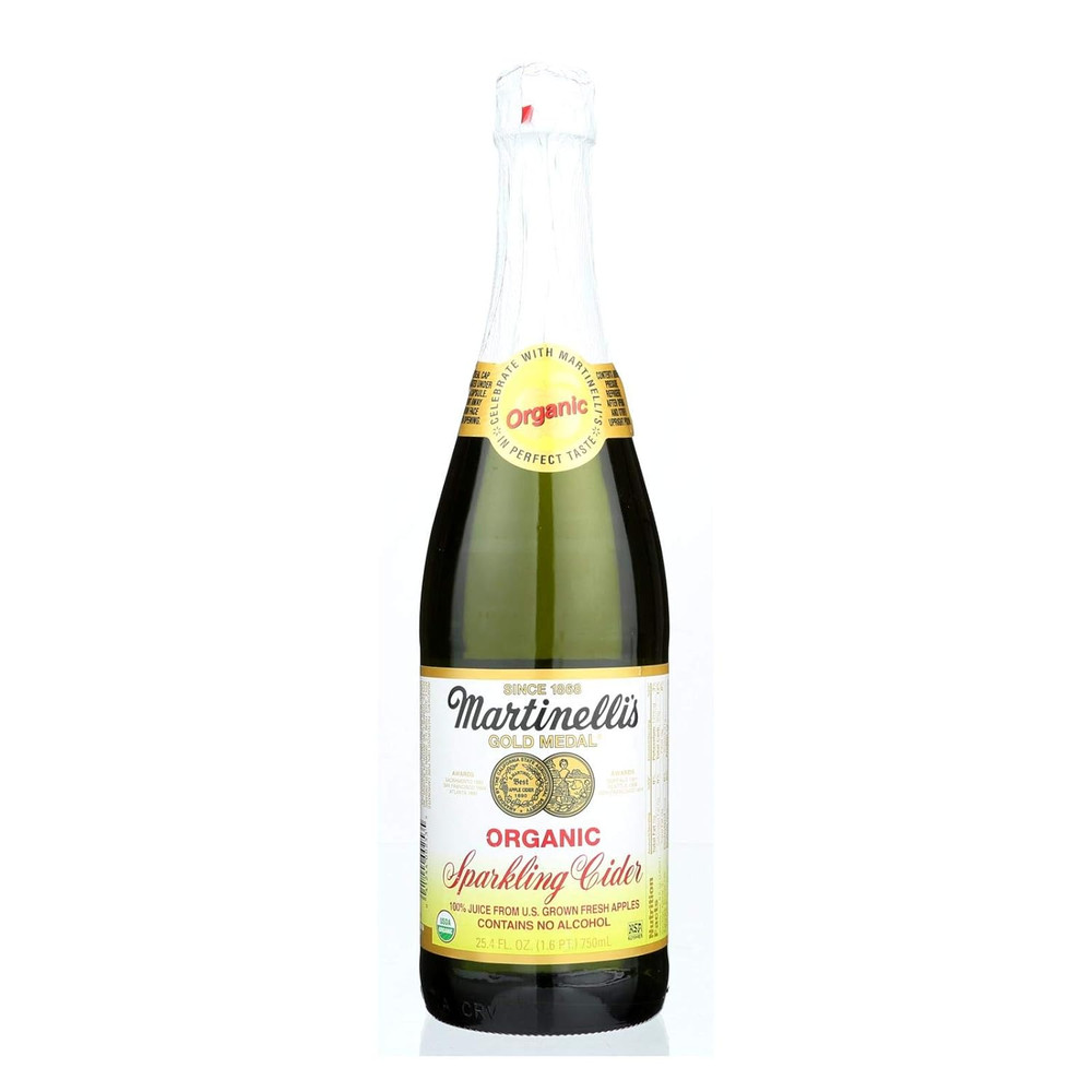 Juice Sparkling Cider Organic, 25.4 Oz
