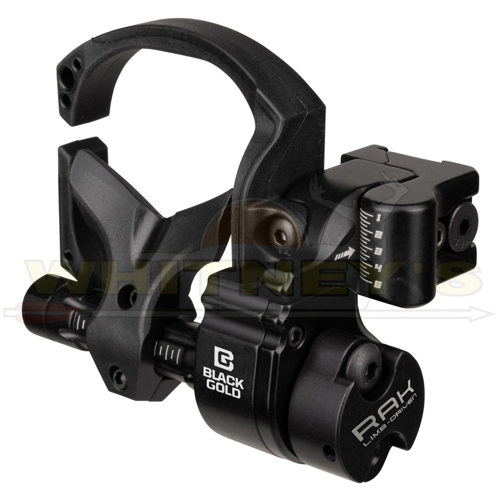 Ripcord RAK Limb Driven STD Rest - Non Micro - Right Hand - Black - RC16370X04-R