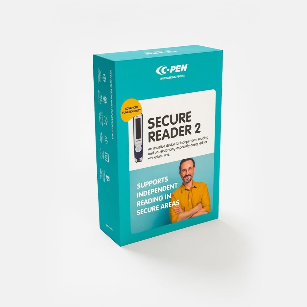 C-PEN C610S Secure Reader 2 White OLED Display Earphone Connection Rechargeable