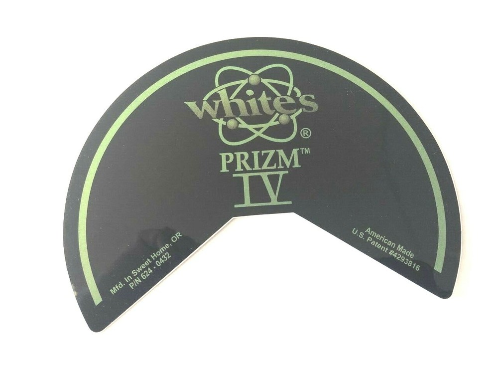 Whites Prizm IV 8" Loop Decal #624-0432