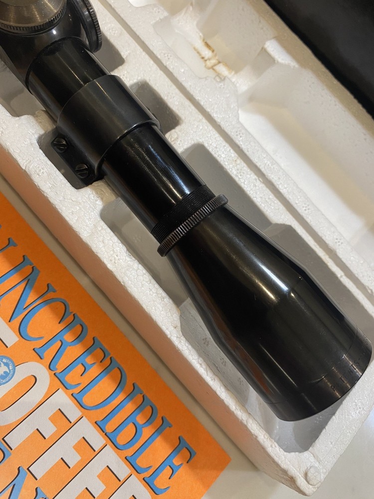 Leupold M8-4x Rifle Scope with Unique Post & Duplex Reticle