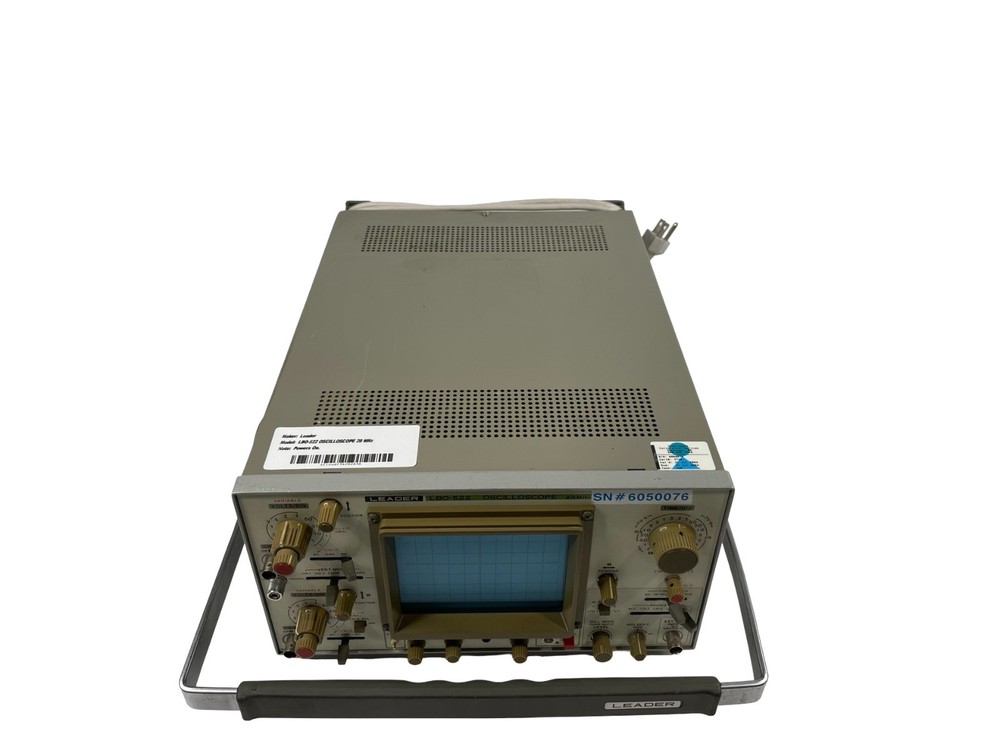 LEADER LBO-522 OSCILLOSCOPE 20MHz