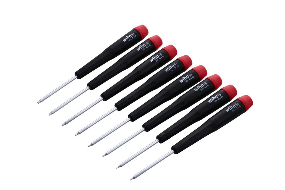 Wiha 26791 8 Piece Precision Torx Screwdriver Set