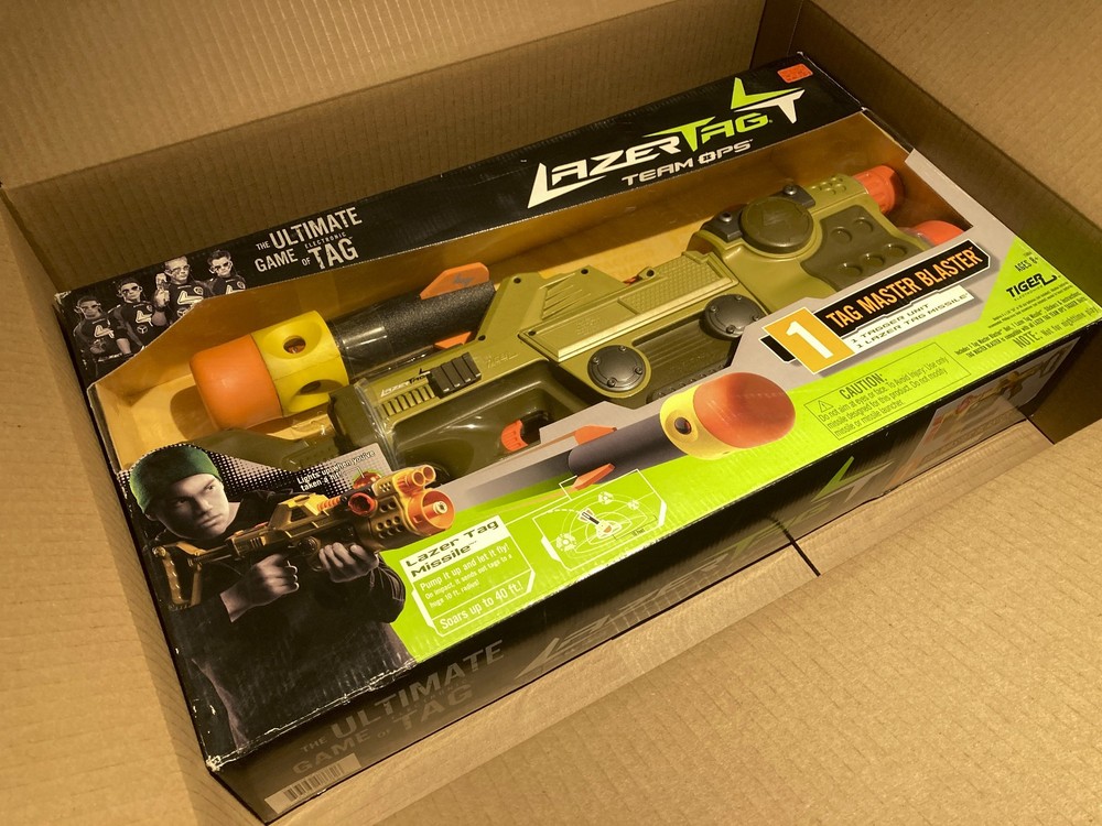 LazerTag Team Ops Tag Master Blaster - Unused In Original Box