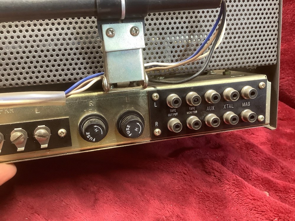 1960s “Sound” Solid State AM FM Multiplex Stereo Receiver SRQ-302X Works Teleton