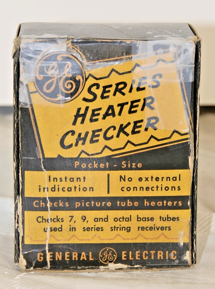 Vintage GE Series Heater Checker PTR-981 - Untested But Should Work