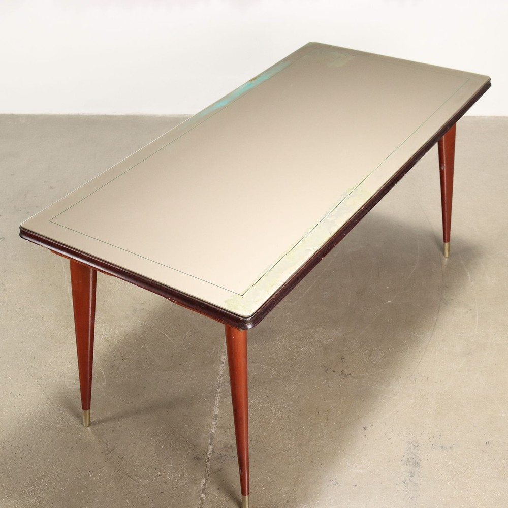 Vintage Table Beech Italy 1950s
