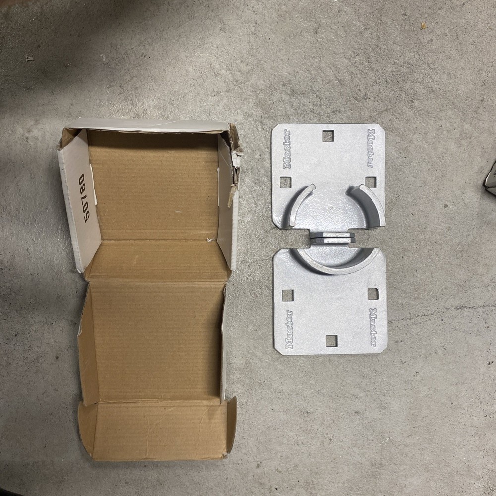MASTER LOCK 770 Hasp Padlock 4YH37
