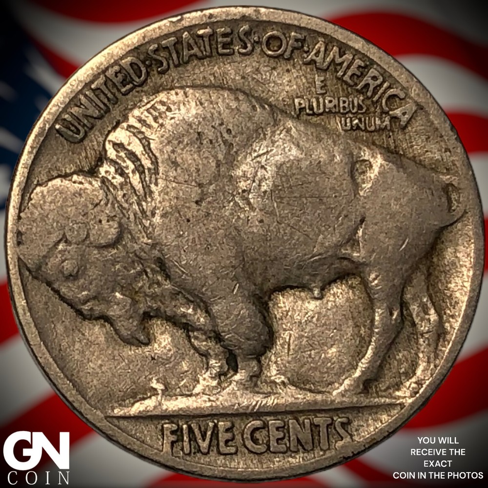 1935 P Buffalo Nickel X4556