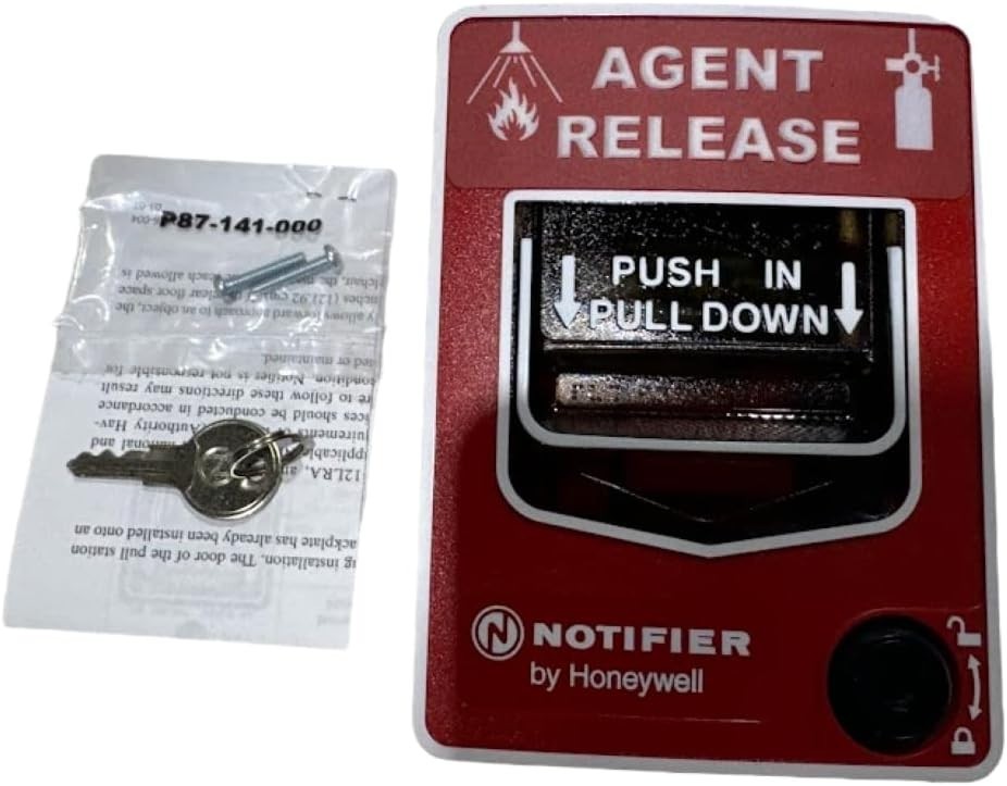 Notifier NBG-12LR Dual Action Releasing Pull Station RED