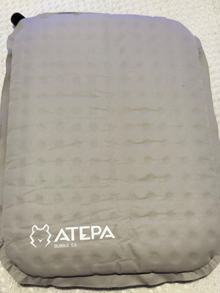 Backpacking Inflatable Sleeping Pad with Measuring Tape