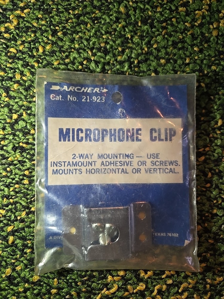 Archer 21-923 Microphone Clip 2-Way Mounting