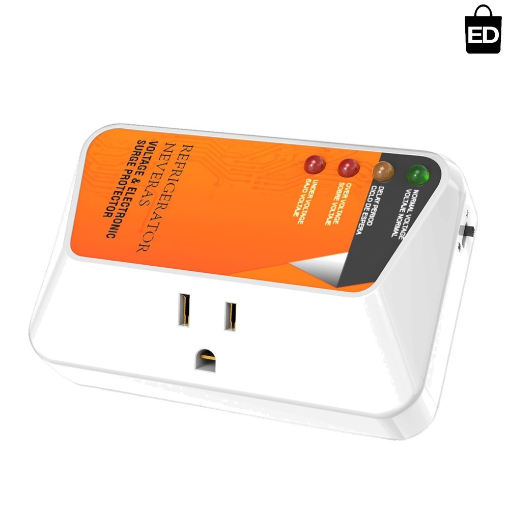 Adjustable Delay Voltage Surge Protector for Refrigerators & High-Power Devices