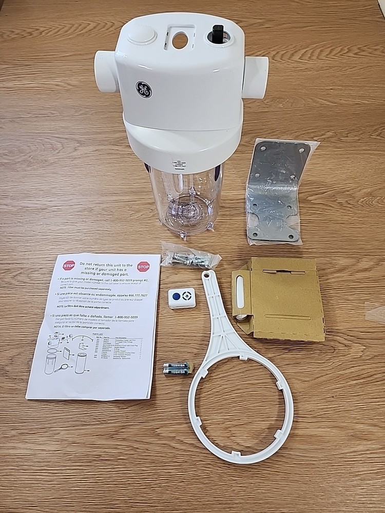 GE GXWH40L WHOLE HOUSE WATER FILTERATION SYSTEM