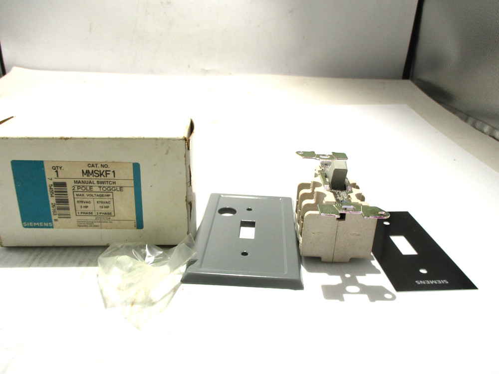 NEW SIEMENS MMSKF1 MANUAL TOGGLE SWITCH