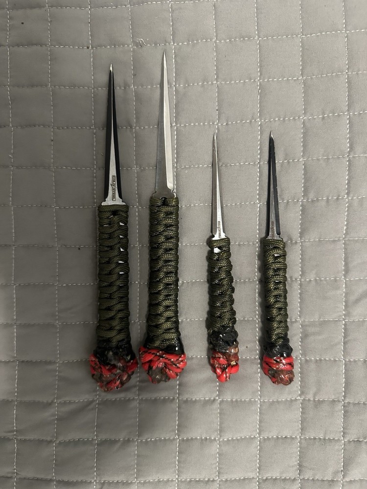 ColdSteel Throwing Spikes 4/Pack w/Pouch