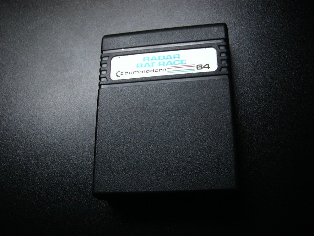 Commodore RADAR RAT RACE Cartridge by COMMODORE - Tested & WORKS!
