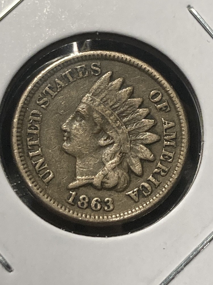 1863 Indian Head Cent - As Shown! (#0856)