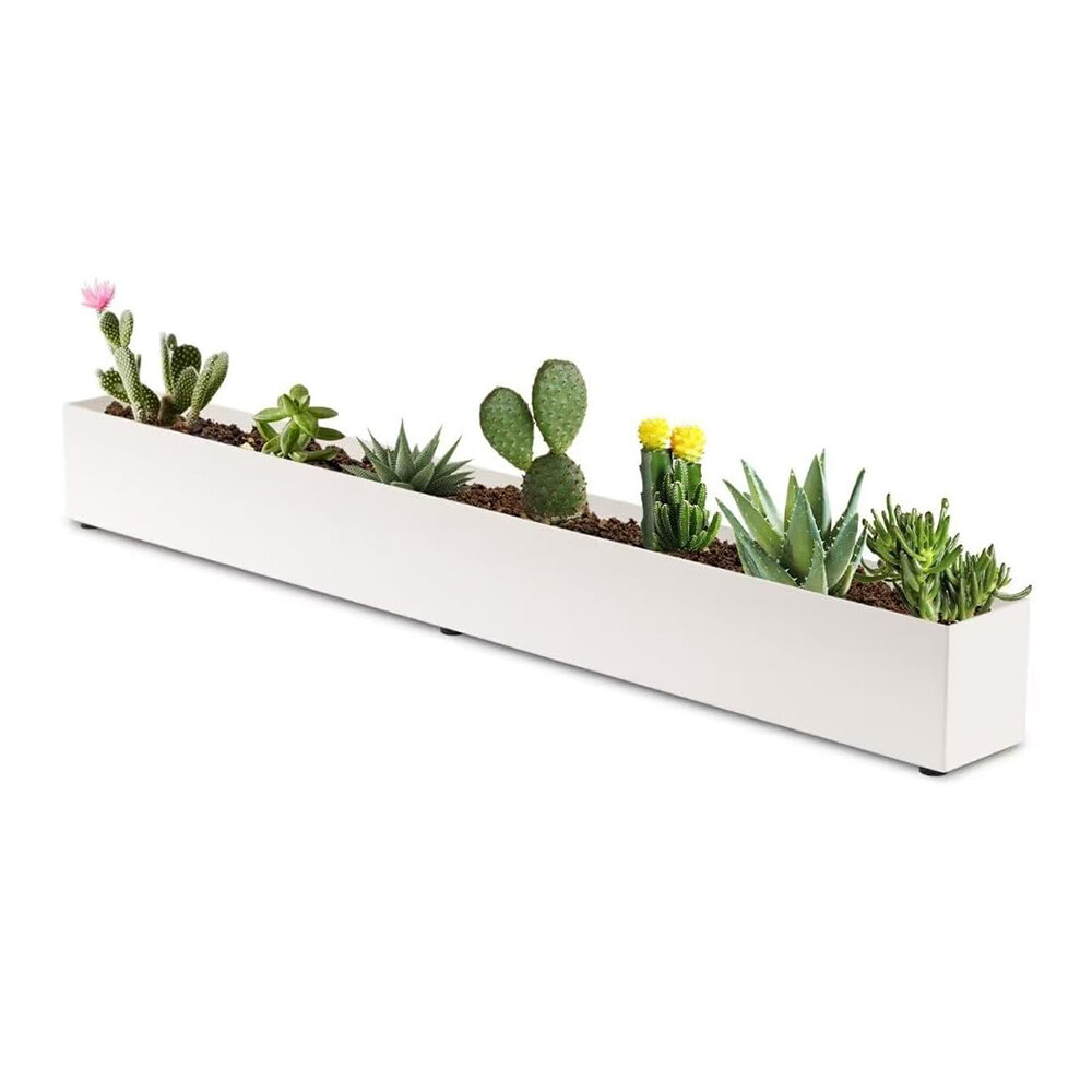 32 inch Long Window Sill Planter Box Trough Rectangle Planter Window Planter Pot