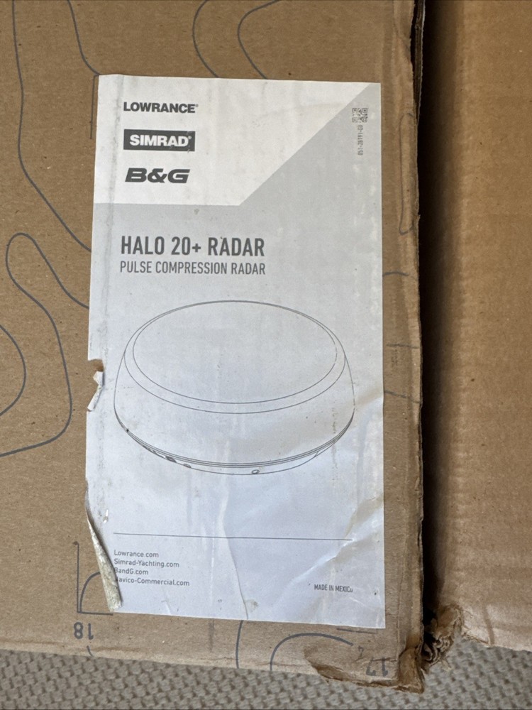 B&G 4G Dome Radar With Manuals