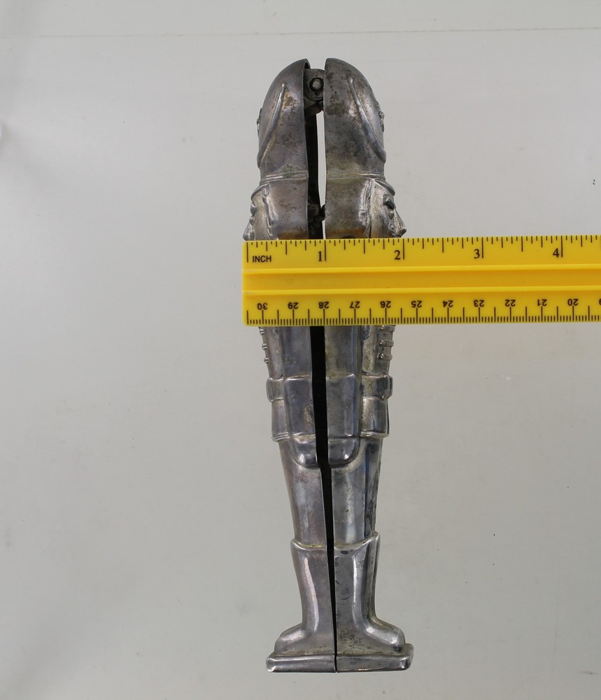 1993 Godinger Toy Soldier Silver Plated Nutcracker
