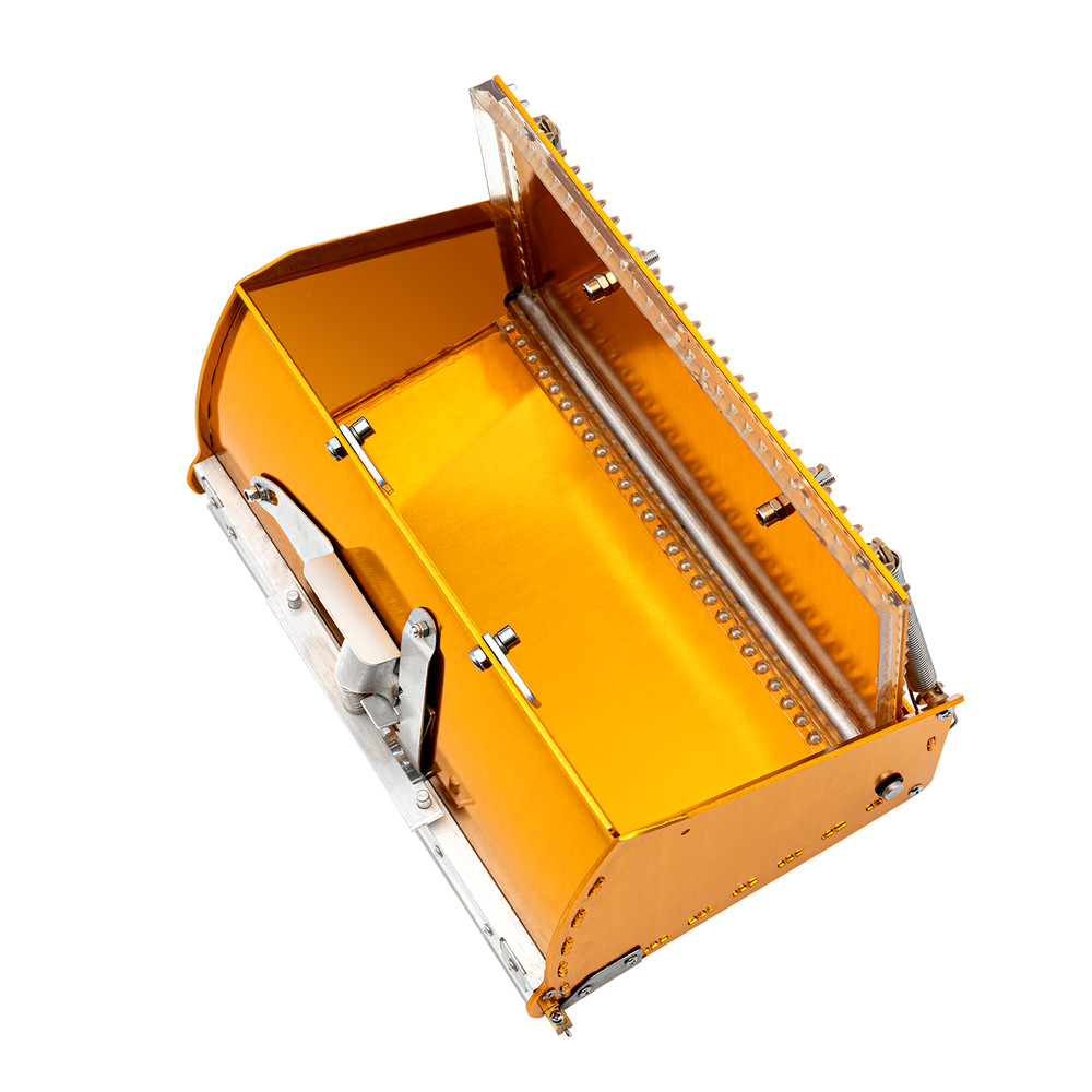 10" Drywall Flat Finishing Box with Extendable Handle Drywall Taping Tools