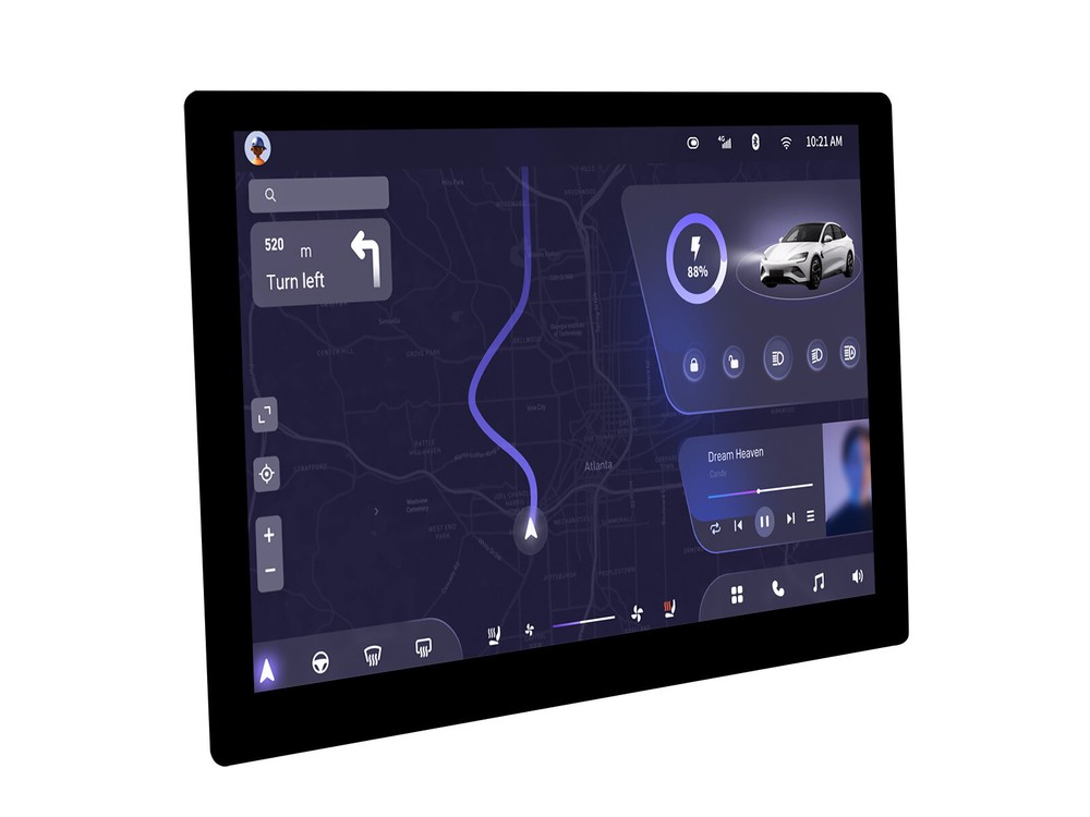 Waveshare 7inch IPS/QLED Integrated Display 1024 × 600 Thin & Light Design