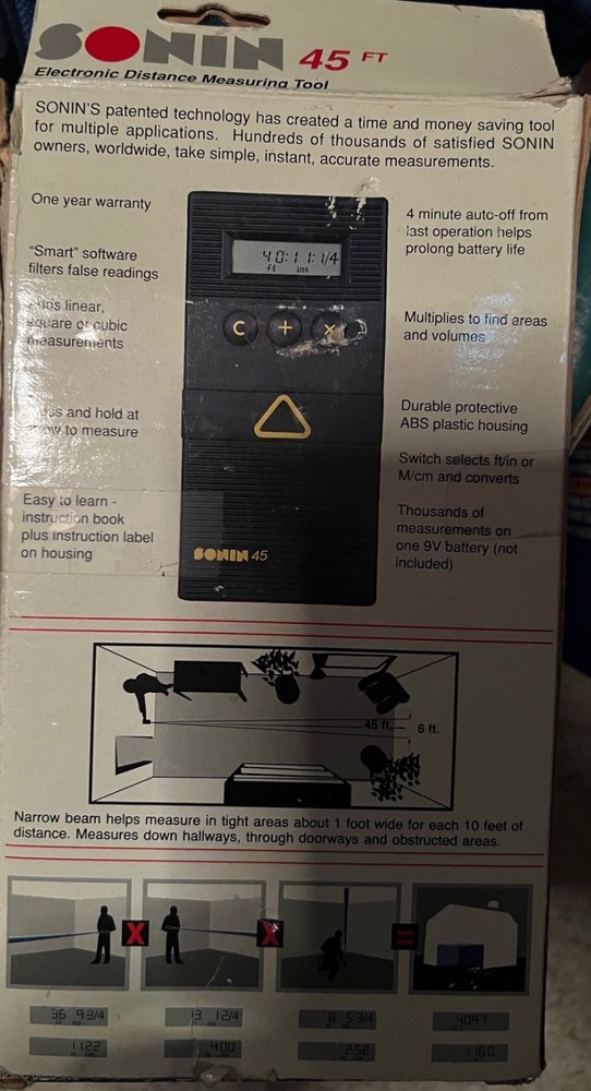 Sonin 45 Electronic Distance Measuring Tool