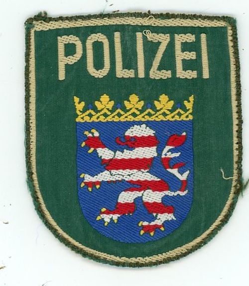 GERMANY POLICE POLIZEI NICE SHOULDER PATCH SHERIFF