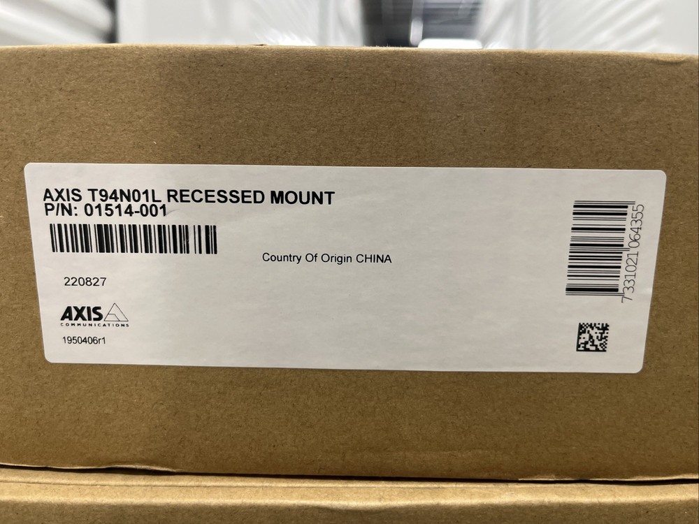Axis T94N01L Recessed Mount 01514-001