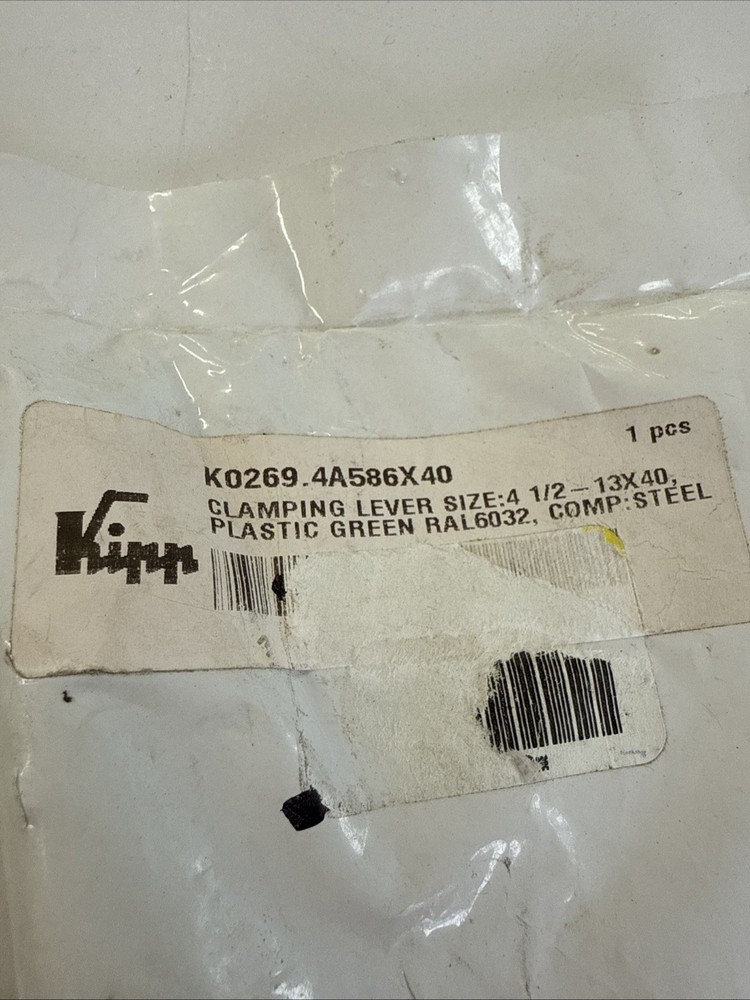 Kipp K0269.5A586X35 Adjustable Handle, Green