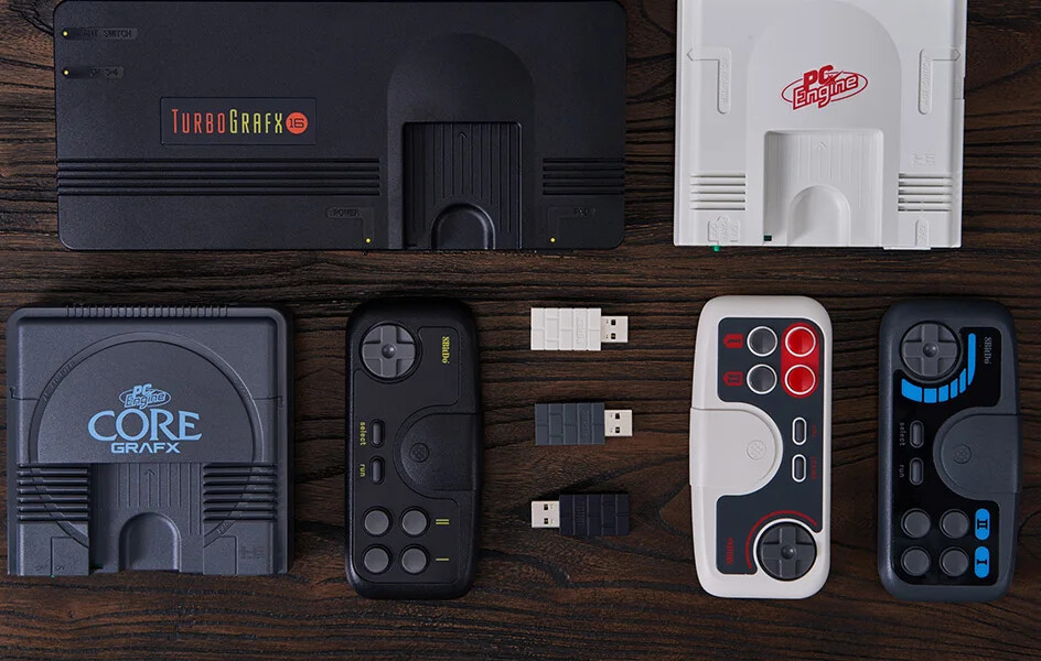 8Bitdo PCE 2.4G/TG 16/PCE Core 2.4G Wireless Gamepad Controller For Switch