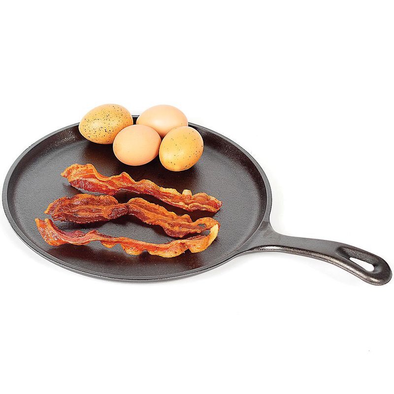 Lodge Logic Cast Iron Old-Style Round Griddle