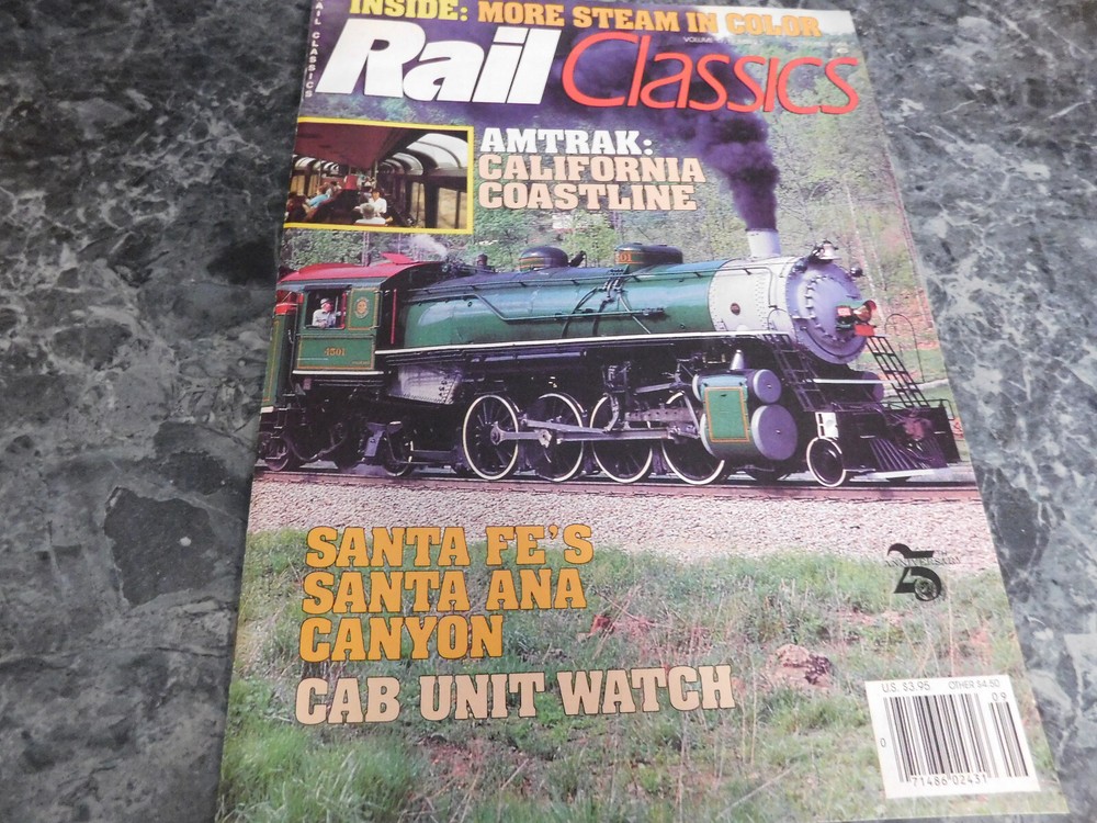 Rail Classics Magazine September 1988