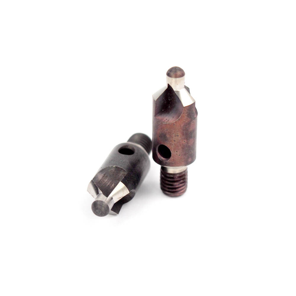 Everede Threaded Shank Countersinks 3/8" x 5/32" Pilot 100° HSS (2 Pcs)