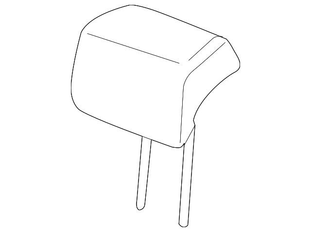 Genuine Ford Head Rest Assembly FA1Z-58611A08-BS
